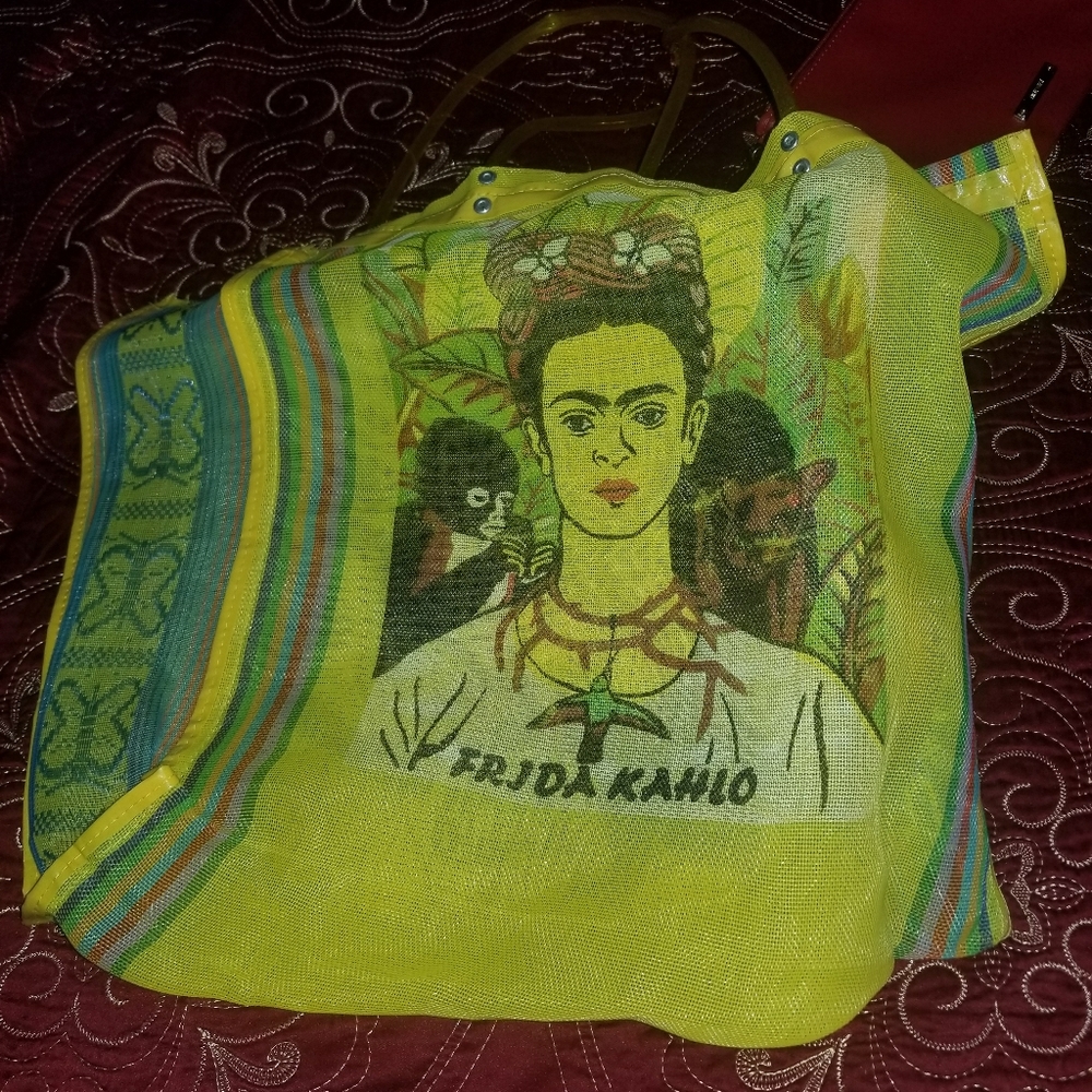 Frida Kahlo tote mesh large